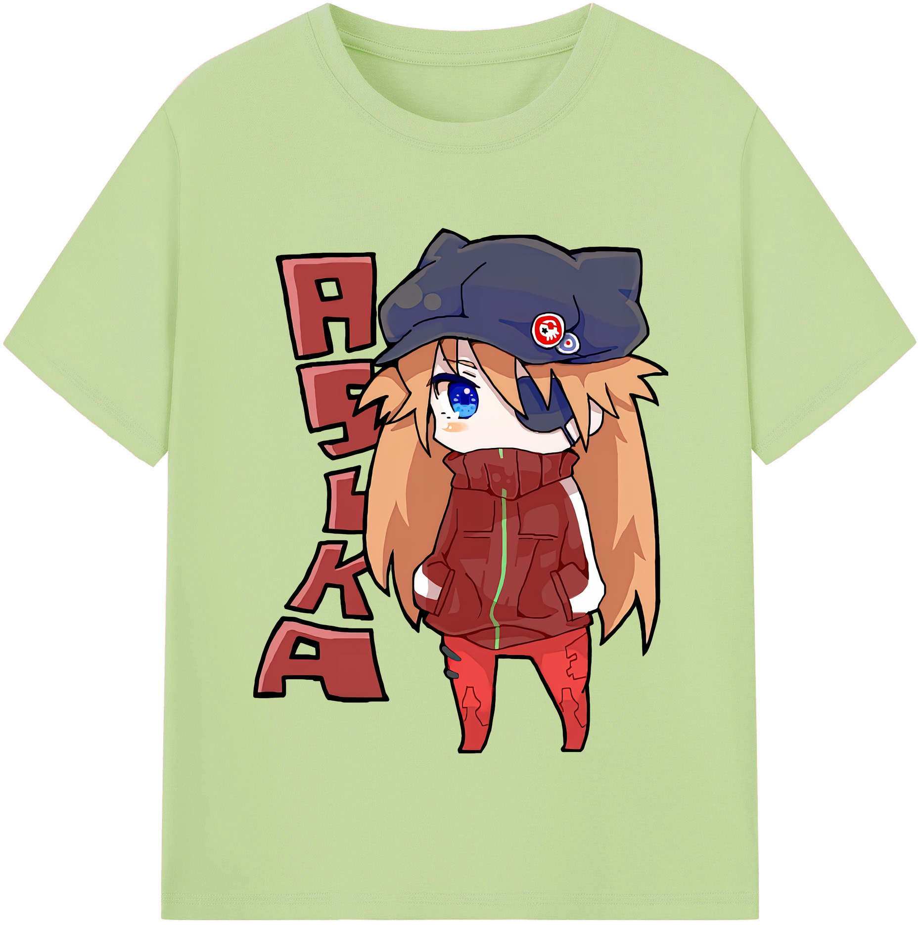 （画像用） EVA 新世紀エヴァンゲリオン 綿100％半袖Tシャツ（フロントプリント）